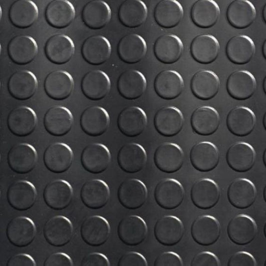 Piso Estoperol Negro 2,5mm de 1 metro por metro lineal
